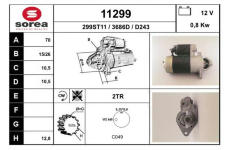 Startér EAI 11299