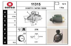 Startér EAI 11315