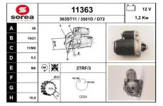 Startér EAI 11363
