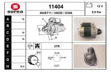Startér EAI 11404