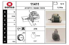 Startér EAI 11411