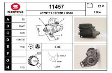 Startér EAI 11457