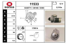 Startér EAI 11533
