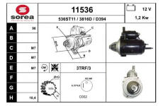 Startér EAI 11536