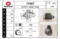 Startér EAI 11547