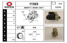 Startér EAI 11565