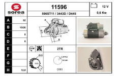 Startér EAI 11596