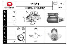 Startér EAI 11611