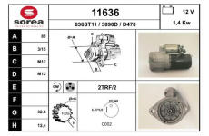 Startér EAI 11636