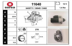 Startér EAI 11640