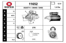 Startér EAI 11652