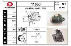Startér EAI 11653