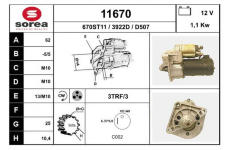 Startér EAI 11670