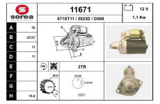 Startér EAI 11671