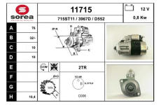 Startér EAI 11715