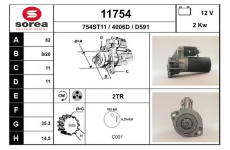Startér EAI 11754