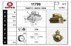 Startér EAI 11799