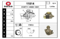 Startér EAI 11814