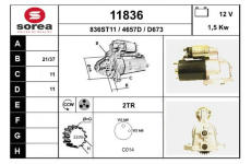 Startér EAI 11836