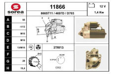 Startér EAI 11866