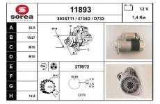 Startér EAI 11893