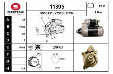 Startér EAI 11895