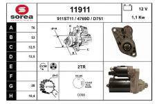 Startér EAI 11911