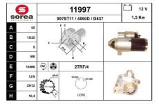 Startér EAI 11997
