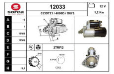 Startér EAI 12033