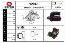 Startér EAI 12046