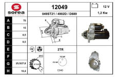 Startér EAI 12049