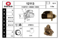 Startér EAI 12113