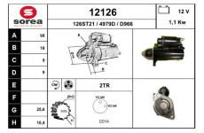 Startér EAI 12126
