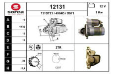 Startér EAI 12131