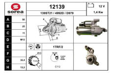 Startér EAI 12139