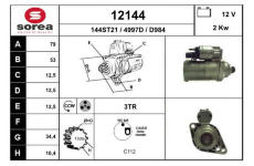Startér EAI 12144