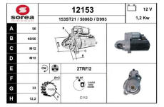 Startér EAI 12153