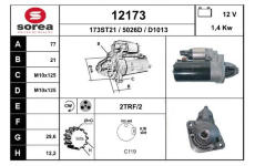 Startér EAI 12173
