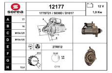 Startér EAI 12177