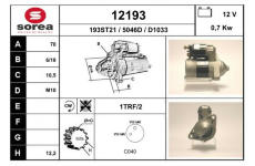 Startér EAI 12193
