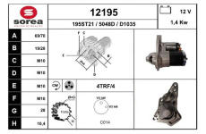 Startér EAI 12195