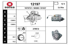 Startér EAI 12197