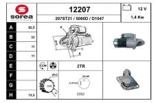 Startér EAI 12207