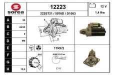 Startér EAI 12223