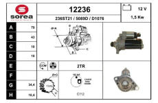Startér EAI 12236