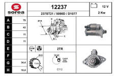 Startér EAI 12237
