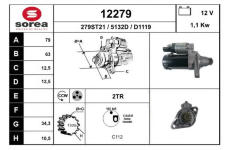 Startér EAI 12279