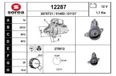 Startér EAI 12287