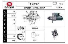 Startér EAI 12317