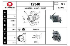 Startér EAI 12340